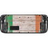 Ireland Flag Dark Wood Steam Deck Handheld Gaming Computer Skin